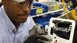 Seine Mitarbeiter in Chattanooga will Volkswagen trotz der Produktionspause vorerst weiter voll bezahlen. (Foto: VW)