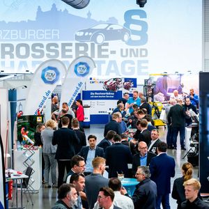 Am zweiten Veranstaltungstag kamen vor allem Betreiber und Mitarbeiter von Karosserie- und Lackierbetrieben nach Würzburg.