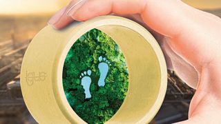 Dans la boutique en ligne igus, les clients voient directement l'empreinte carbone du palier lisse en tribopolymère iglidur choisi. Cela leur facilite l'établissement du bilan carbone de leur application. (Source : igus)