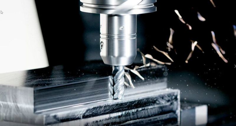 The new RF100 Sharp in action. (Guhring)