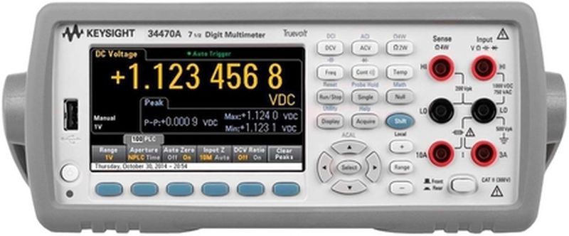 Neue Produkte bei RS Components: Keysight Digital Tischmultimeter, Keysight 34470A, 1000Vac 10A ac, CAT II 300 V (Bild: RS Components)