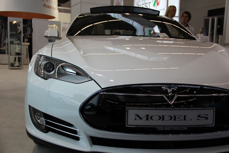 Auch die Elektromobilität darf auf der Automobilausstellung nicht fehlen, wenngleich … (Bild: Itasse)