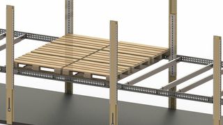 Das neue Wistra Doppelstocksystem für Curtainsider schafft Platz für bis zu 33 Euro-Paletten in der zweiten Ebene. (Bild: Wistra)