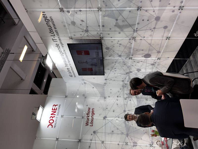 Messerundgang: Software-Lösungen von Dorner. (su)