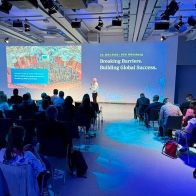 Der International Communication Circle stand im vergangenen Jahr unter dem Motto „Breaking Barriers. Building Global Success.“ (Bild: Kielburger – VCG)