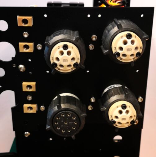 Fluidic valves and two degassing chambers installed in MP-SPR instrument. (Source:  Biotech Fluidics)
