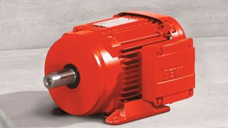 Das Bild zeigt den Drehstrommotor der Baureihe DR. (SEW-Eurodrive)