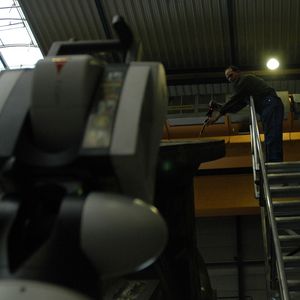 Vermessen bedeutet hier Handarbeit.