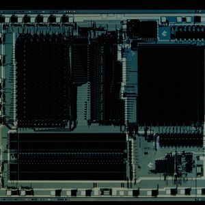 Figure 1: DSP die from 1982, TMS32010