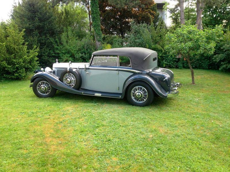 Es handelt sich um einen Mercedes 380 Kompressor aus dem Jahr 1933. (privat)