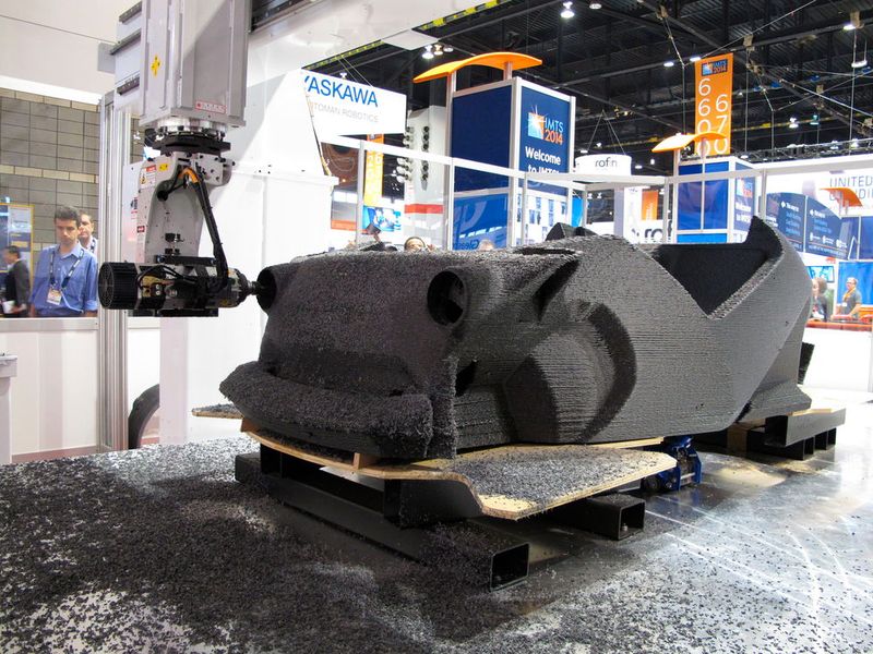 Der Strati wurde in 44 Stunden gedruckt. (Bild: Local Motor)