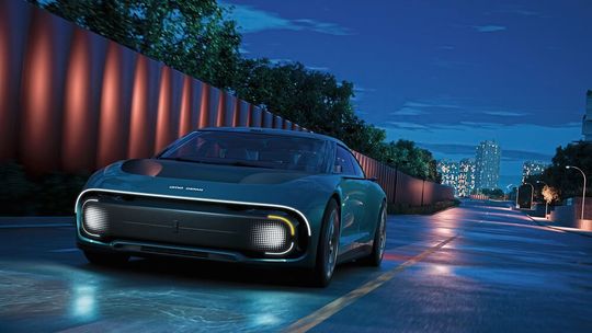 Bild 6: Dynamische Fahrzeugaußenbeleuchtung mit OSP.(Bild:  AMS Osram)