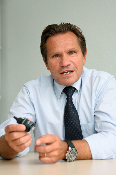 Patrick Thalmann, directeur adjoint chez Sonceboz SA. (Image: Sonceboz SA) (Archiv: Vogel Business Media)