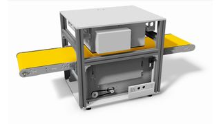 Der Millimeterwellen-Scanner Sammi detektiert Fremdkörper und Fehlstellen in Materialien in der Qualitätssicherung. (Bild: Fraunhofer FHR)