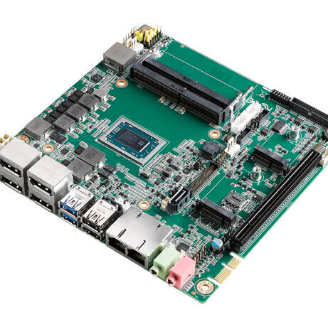 Mini-ITX-Mainboards mit AMD Ryzen Embedded V1000/R1000-Prozessoren sind ideal für Einsätze in der medizinischen Bildgebung und industriellen Automatisierung.