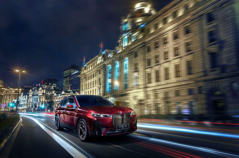 Der BMW iX kommt in der zweiten Jahreshälfte in China auf den Markt.  (Bild: BMW)