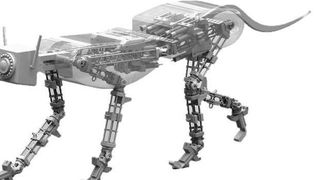 Unbegrenzte Möglichkeiten: Konzept für ein Cheetah nachempfundenes Robotersystem mit Myorobotics-Komponenten. (Bild: ETH Zürich, Hung Q. VU)