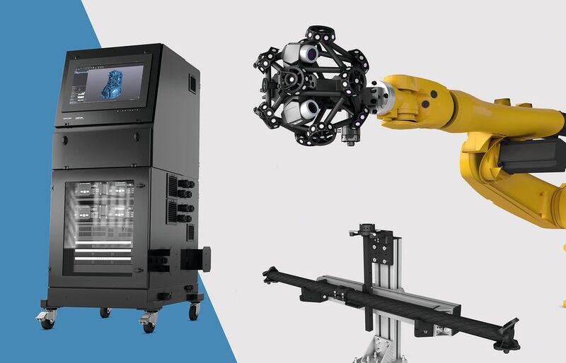 Creaform will present a productivity station and an auto-calibration kit for its R-Series scanners at Control. Both are key upgrades to its robotic metrology dimensional measurement solution, which are offered as efficient alternatives to traditional shop-floor CMMs. (Ametek)