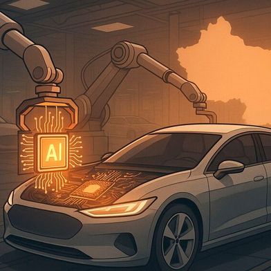 In China, more and more car manufacturers are developing their own chips to bypass US embargos and supply chain uncertainties. (Image:Dall-E / AI-generated)