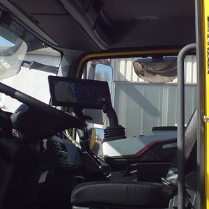 Cockpit des Fahreugs(Quelle:  Meister Strömungstechnik GmbH)