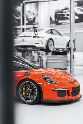 GT3 RS, vorderer Kotflügel (Bild: Porsche)