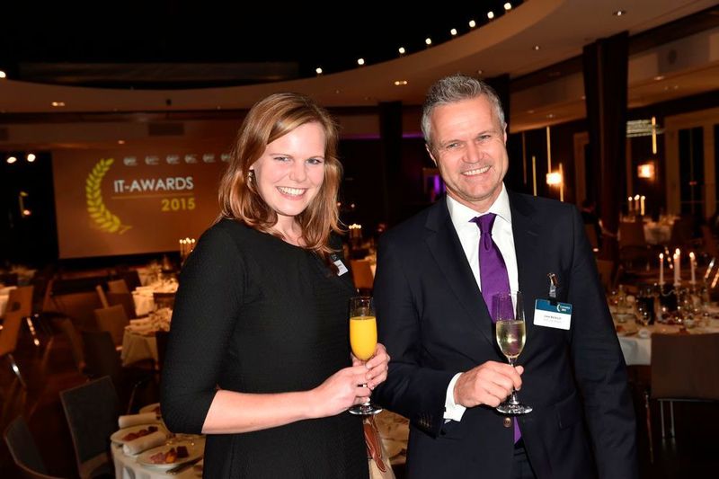 Anne Zitzelsberger und Uwe Beikirch von baramundi software (VIT)