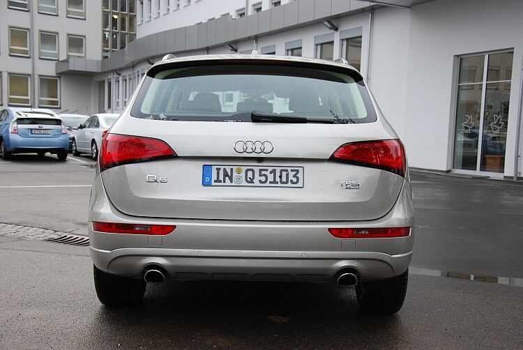 Trotz TFSI-Technik (Turbolader und Direkteinspritzer) ist der Audi Q5 aber kein Sparwunder. (Foto: Rosenow)
