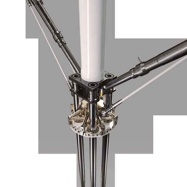 Schemazeichnungen des Wellenenergiekonverters C4. (Bild: CorPower Ocean)