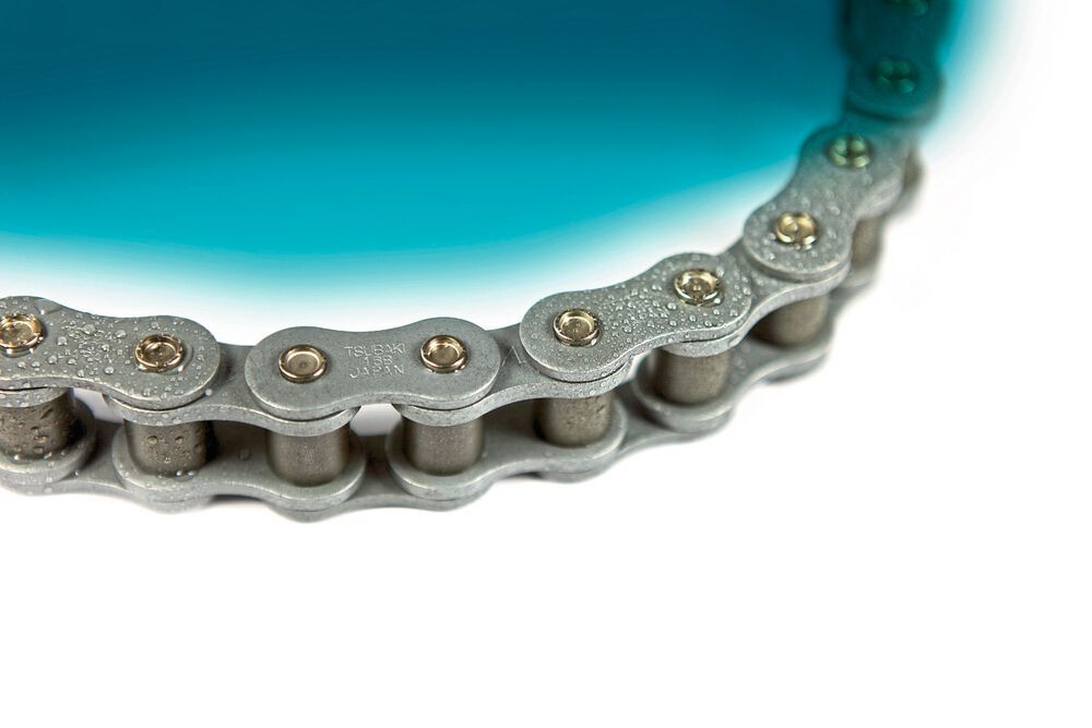Link 20 Edelstahl Rollenkette 50 SS - 10 Fuß Lang Mit Verbindungsglied, Rostfrei Seilrolle 50 Mm