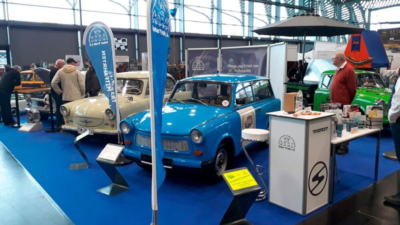 Toll gemacht und überaus informativ: der Stand der Internationalen Trabantregister e.V Intertrab e.V.  (Bild: Steffen Dominsky)