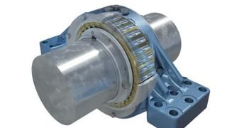 Winkeleinstellbare Kegel- und Zylinderrollenlagern der Schaeffler Gruppe Industrie ermöglichen eine besonders enge axiale Führung der Rotorwelle. Damit können Wellenverschiebungen und die Auswirkungen von Vibrationen deutlich reduziert werden. Bild. Schaeffler Gruppe (Archiv: Vogel Business Media)