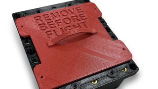 Das Gehäuse für das Strahlungsexperiment aus dem FDM-Material Antero 840CN03. (Bild: Stratasys)