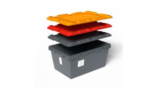 Die speziell für Thalia entwickelten Transportbehälter von Georg Utz verfügen über RFID-Chips zur Nachverfolgung und Antirutschmatten zum Schutz empfindlicher Buchcover. (Bild: Georg Utz GmbH)