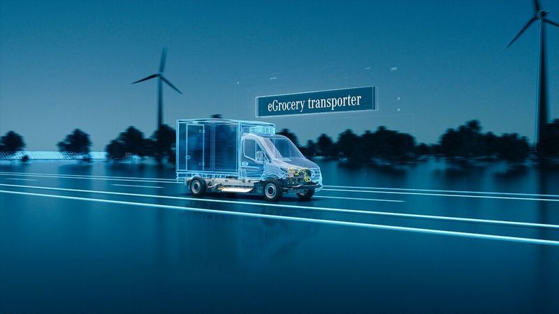 ...über Kofferaufbauten... (© Mercedes-Benz AG)