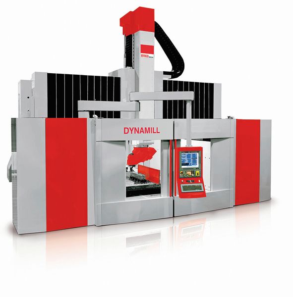 Ein Highlight unter den Mecof-Maschinen ist die innovative modular aufgebaute Portalfräsmaschine Dynamill. (Bild: Dynamill)