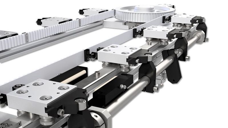 Das Ovalsystem AXNR entwickelte Nadella/Rollon speziell für präzise, zirkulare Anwendungen.(Bild:  Rollon)