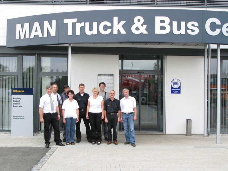 Das Team  von MAN Bus und Truck in Augsburg. (Archiv: Vogel Business Media)