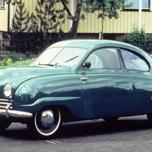 Der Saab 92 wurde von 1949 bis 1956 in Serie produziert ...(Archiv: Vogel Business Media)
