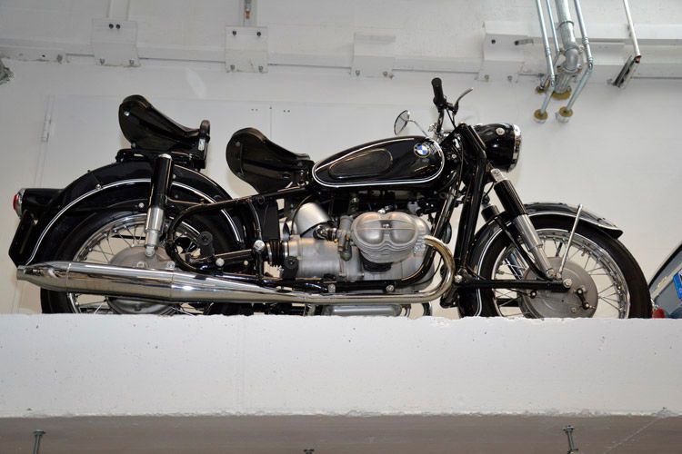 Leckerbissen waren auch die ausgestellten Exponate aus der Motorrad-Vergangenheit.  (Foto: Michel)