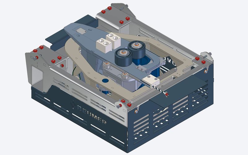 Der Optidrive BS25 spart im Vergleich zu Asynchron-Linearmotorantrieben sowohl Investitions- als auch Betriebskosten. (Bild: Beumer)