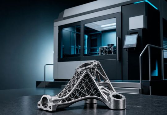 In wenigen Wochen startet die Formnext 2026 wieder in Frankfurt am Main. Aufmerksame Experten haben erkannt, dass es einen Trend dazu gibt, nicht ganze 3D-Drucksysteme ständig neu zu erfinden, sondern den Optimierungshebel verstärkt an Einzelkomponenten anzusetzen ...(Bild:  KI-generiert)