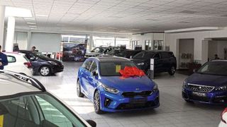 Noch stehen hauptsächlich Peugeot-Modelle im Cottbuser Schauraum. (Bild: Herrmann & Langer)