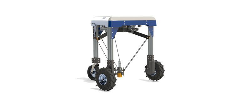 Der „Weed Wacker“ des Start-ups Odd Bot ist ein unkrautjähtender Roboter. Statt Pestiziden können Landwirte ganz ohne den Einsatz von Chemie Unkraut und Gräser von ihren Feldern entfernen lassen, und sparen damit sogar Zeit. Das Start-up sieht das Potential, mit ihrem Robot-as-a-Service-Modell über 170.000 Liter Pestizide in den nächsten sieben Jahren einsparen zu können.  (Odd Bot)