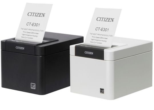 Das sind die neuen kompakten Point-of-Sale-Drucker von Citizen Systems. Sie sind laut Hersteller die ersten, die Keimen und Bakterien den Garaus machen können. Mehr dazu im Beitrag.(Bild:  Citizen)