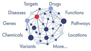 Die KI-gestützte Datenbank von Qiagen enthält mehr als 640 Millionen biomedizinische Beziehungen, die bei der datenbasierten Arzneimittelforschung helfen sollen. (Bild: Qiagen)