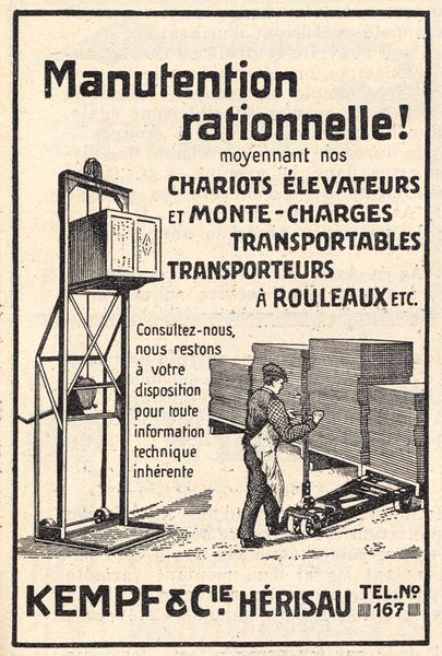 Publicité originale datant de janvier 1933, date de l'éclosion du MSM, Marché Suisse des Machines. (Image: MSM / Document d'archive)