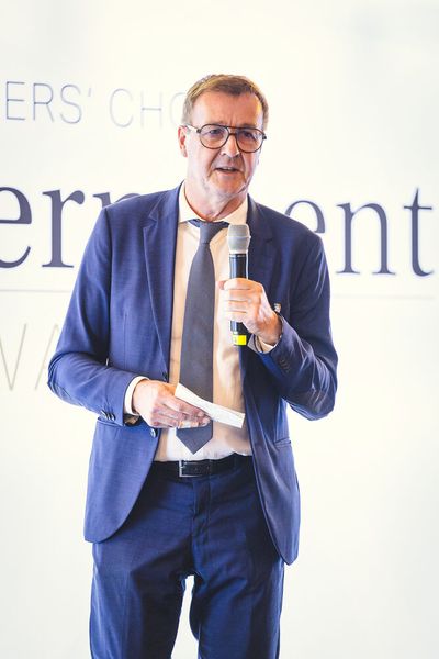 Ernst Bürger, Abteilungsleiter Digitale Verwaltung im Bundesministerium des Innern und für Heimat (BMI), spricht über den aktuellen Stand der Digitalisierung. (© Offenblen.de)