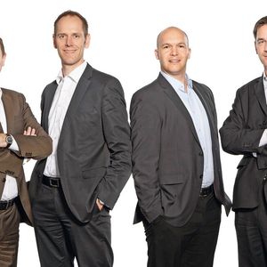Das Also-Management (von links): Reiner Schwitzki, Matthias Lorz, Stefan Klinglmair und Heino Deubner.