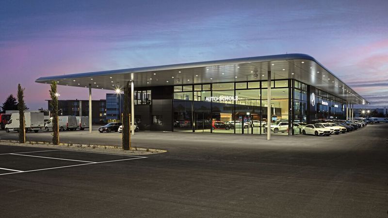 Der Bamberger Stammsitz von Auto Scholz(Bild:  Auto Scholz)