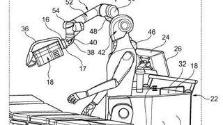 Eine Handhabungsvorrichtung für die Handhabung medizinischer und/oder chirurgischer Instrumente sowie medizinisches System mit einer Handhabungsvorrichtung. (Bild: Karl Storz/DPMA)